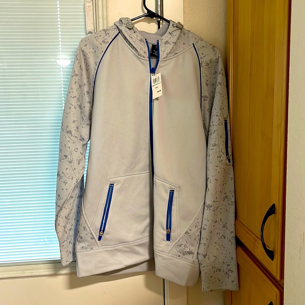 SF Mens Zipper Sweater. Brand New.